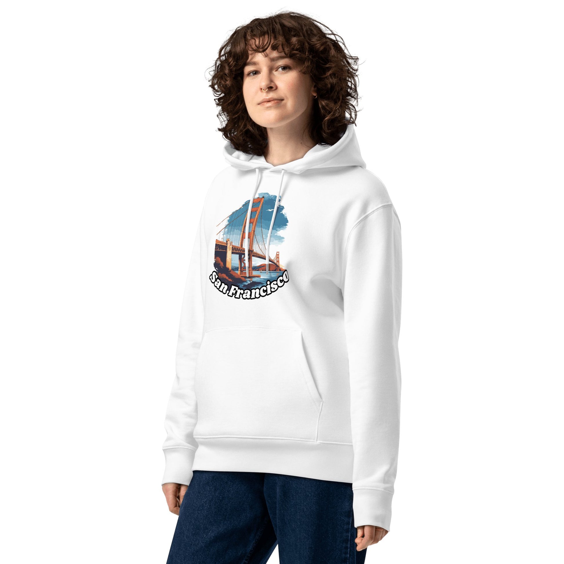 Umweltfreundlicher Unisex Kapuzenpullover "San Francisco" - Artexio