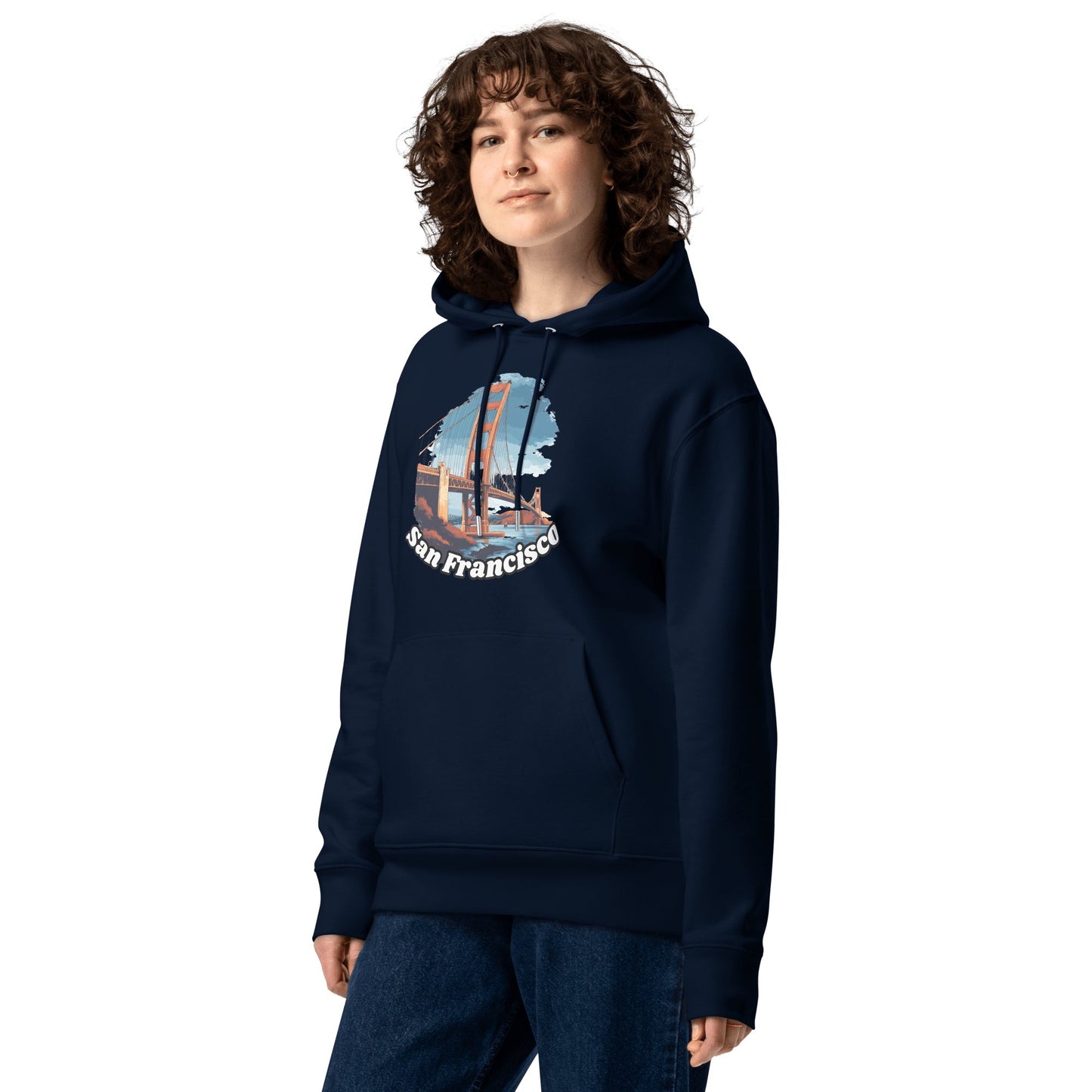 Umweltfreundlicher Unisex Kapuzenpullover "San Francisco" - Artexio