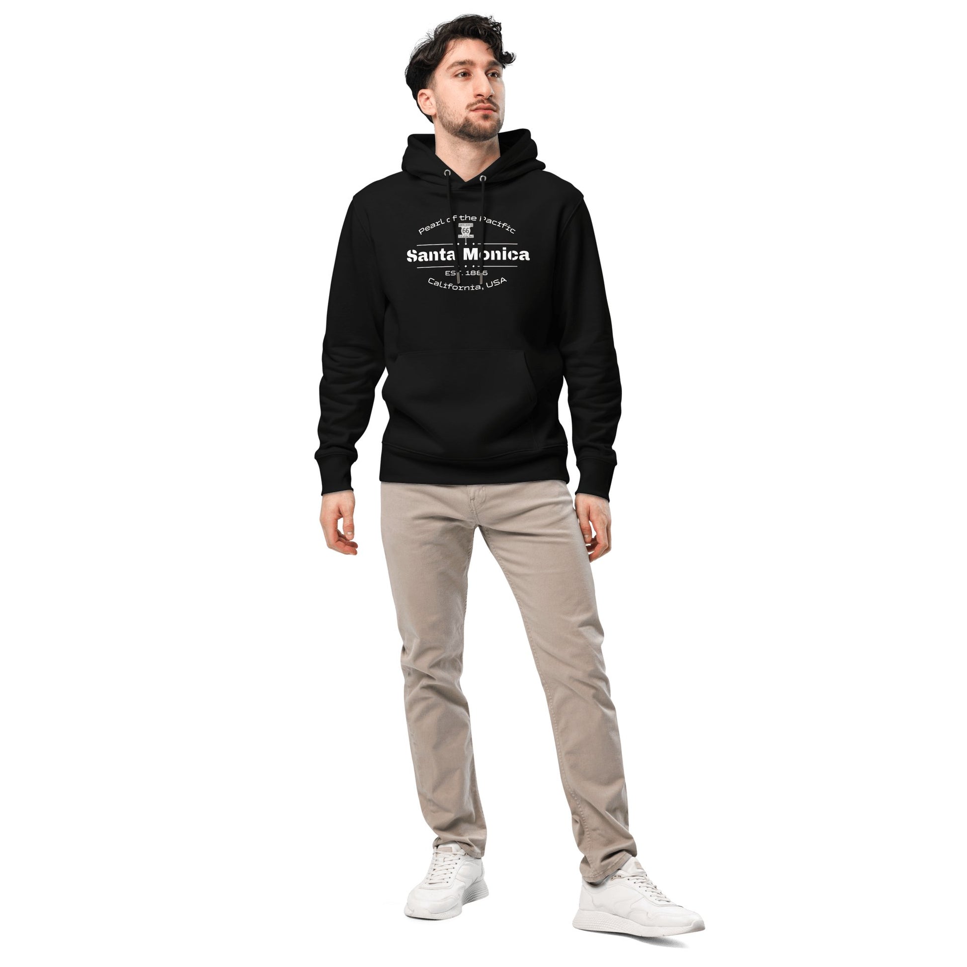 Umweltfreundlicher Unisex Kapuzenpullover "Santa Monica" - Artexio