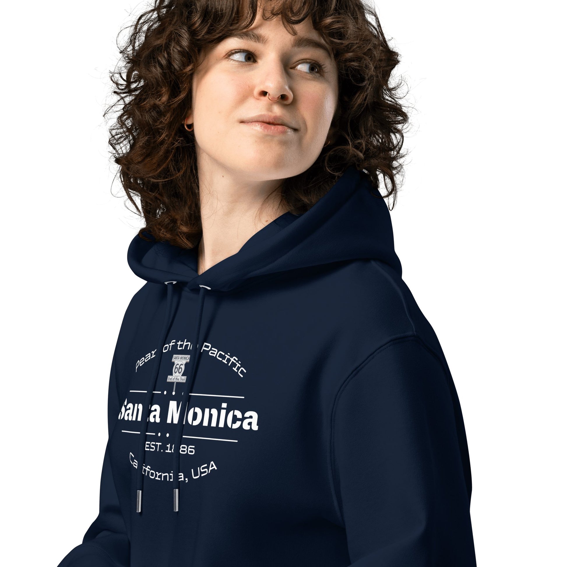 Umweltfreundlicher Unisex Kapuzenpullover "Santa Monica" - Artexio