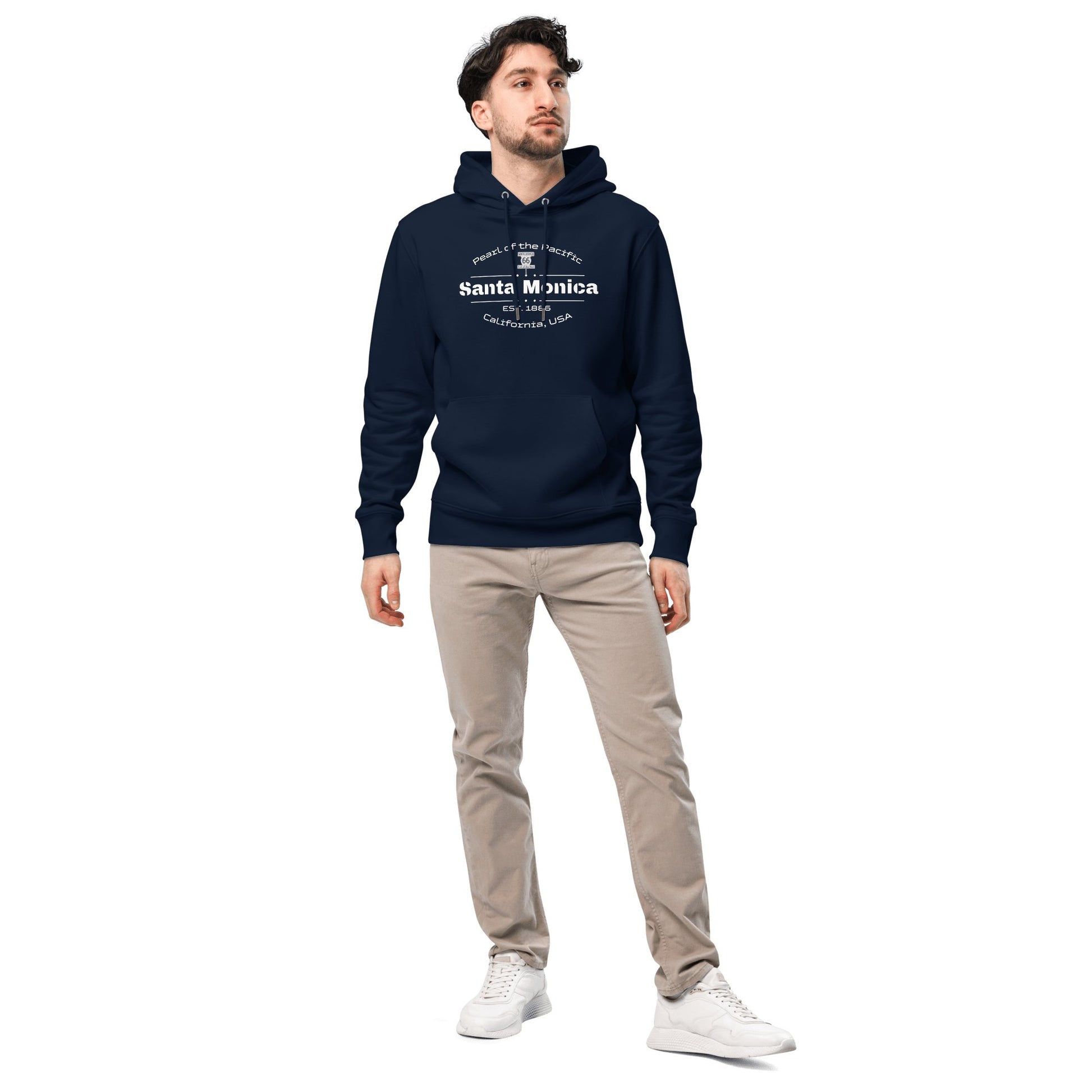 Umweltfreundlicher Unisex Kapuzenpullover "Santa Monica" - Artexio