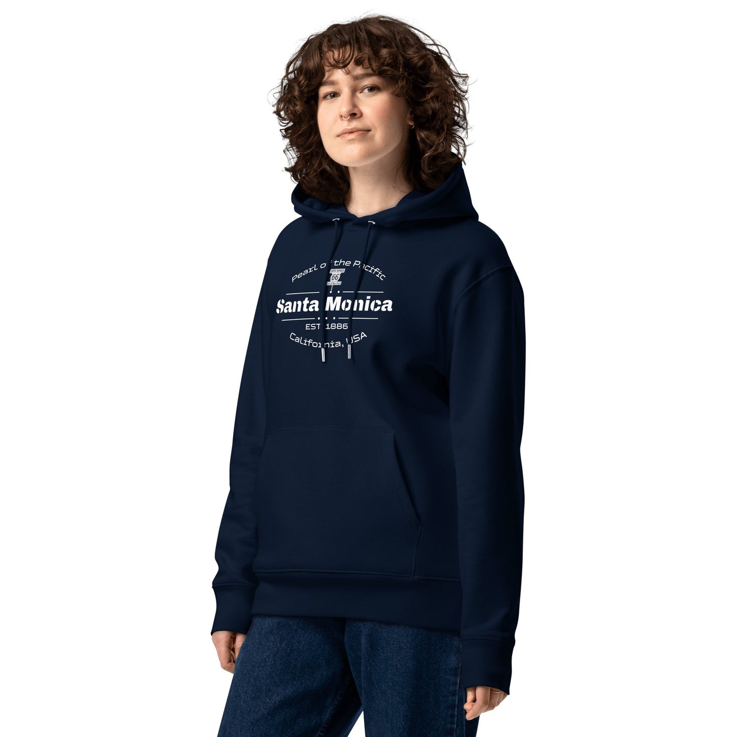 Umweltfreundlicher Unisex Kapuzenpullover "Santa Monica" - Artexio