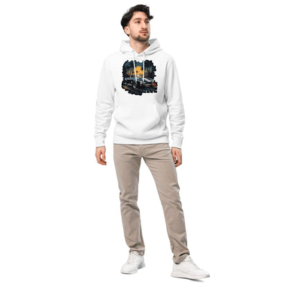 Umweltfreundlicher Unisex Kapuzenpullover "Shelby Cobra" - Artexio