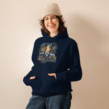 Umweltfreundlicher Unisex Kapuzenpullover "Shelby Cobra" - Artexio