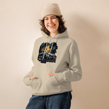 Umweltfreundlicher Unisex Kapuzenpullover "Shelby Cobra" - Artexio