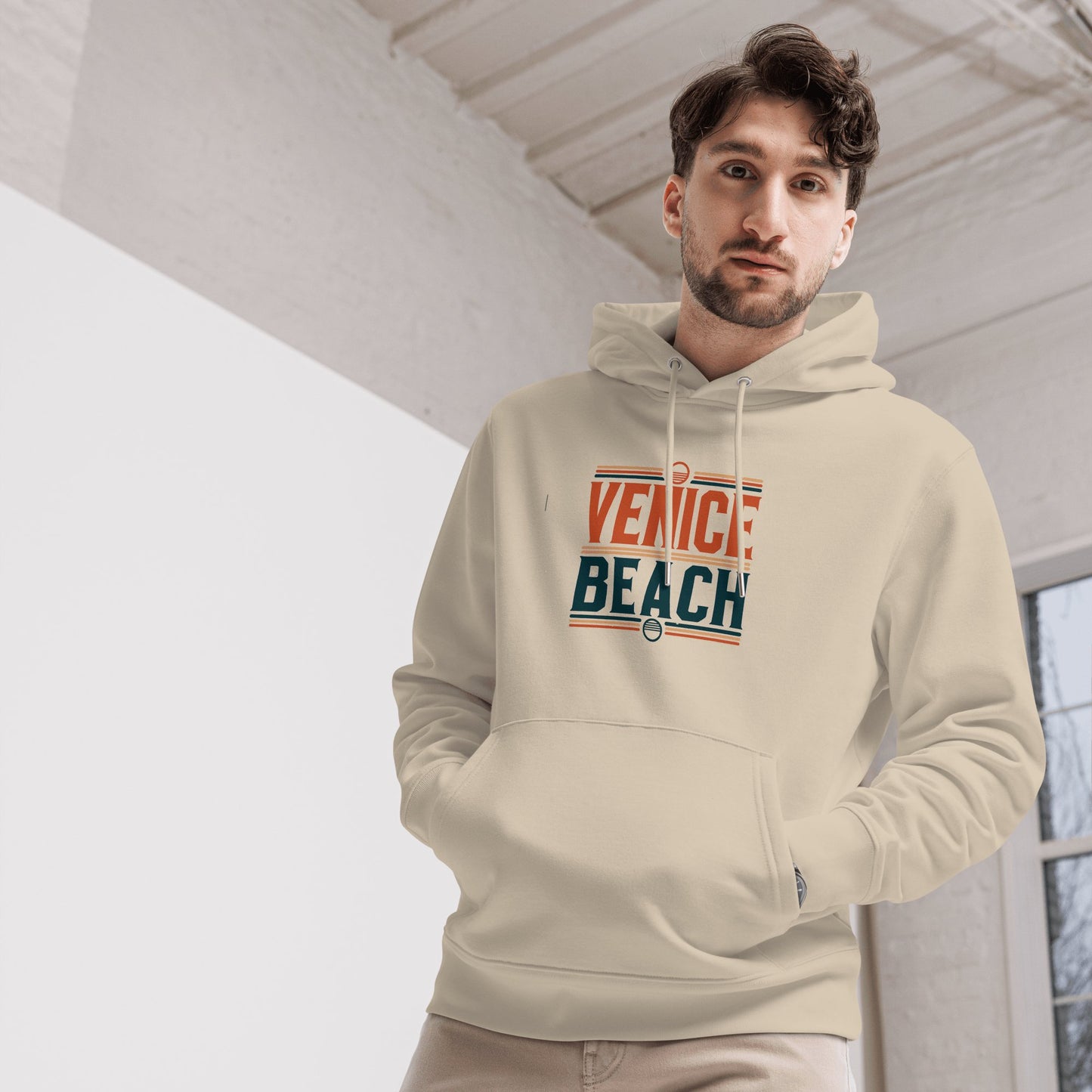 Umweltfreundlicher Unisex Kapuzenpullover "Venice Beach" - Artexio