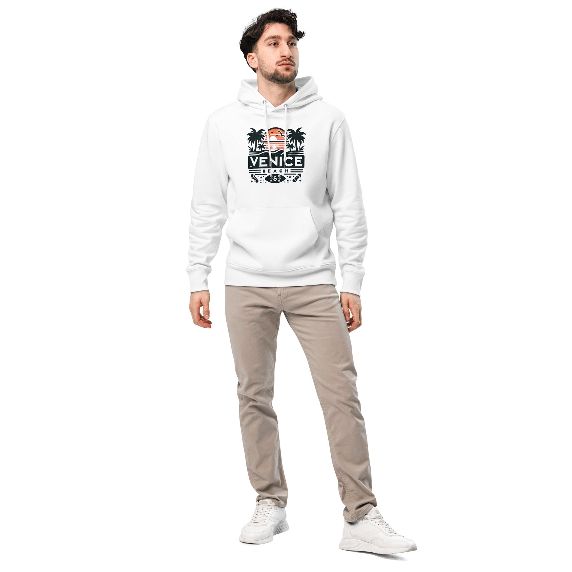 Umweltfreundlicher Unisex Kapuzenpullover "Venice Beach" - Artexio