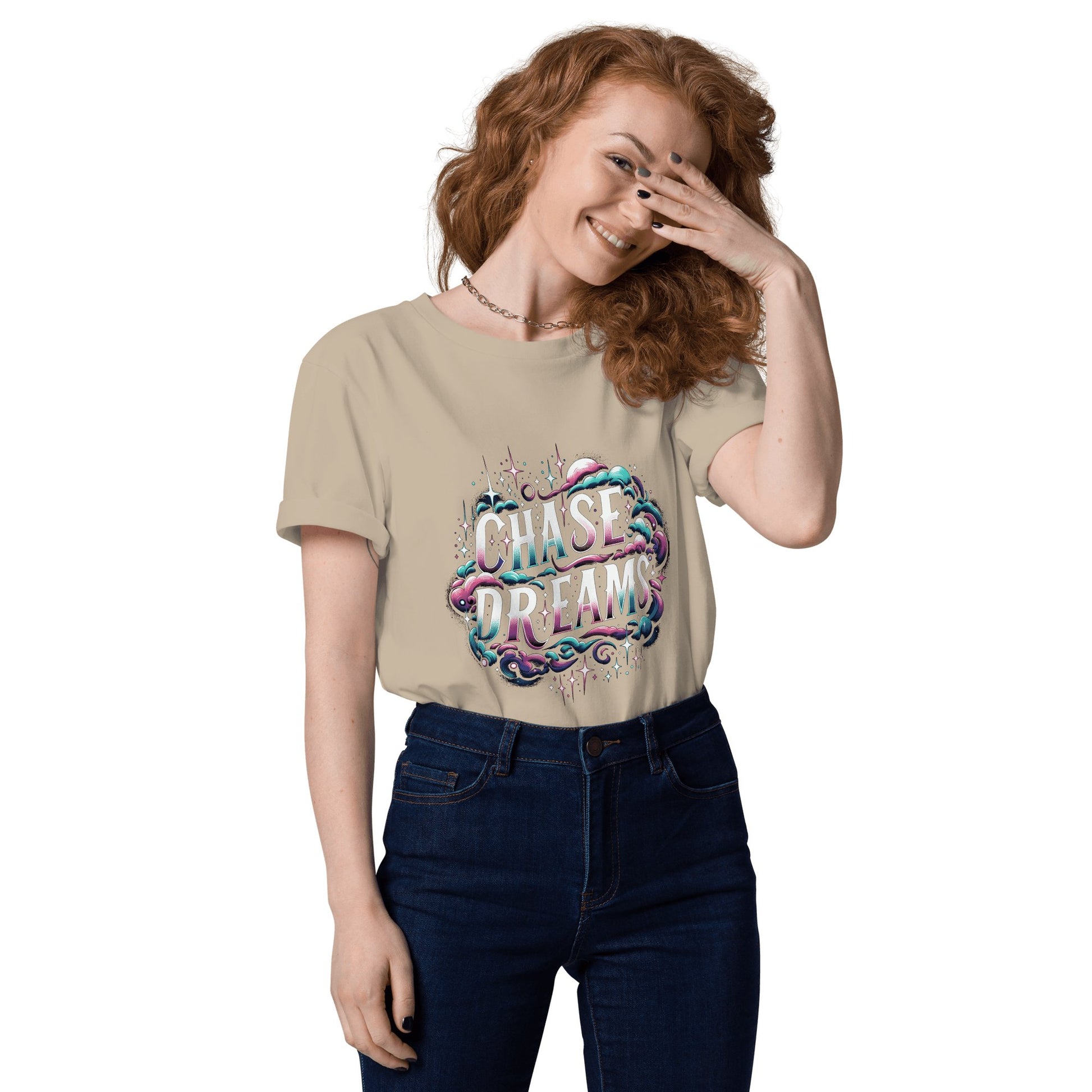 Unisex Bio Baumwoll T-Shirt "Chase Dreams" - Artexio