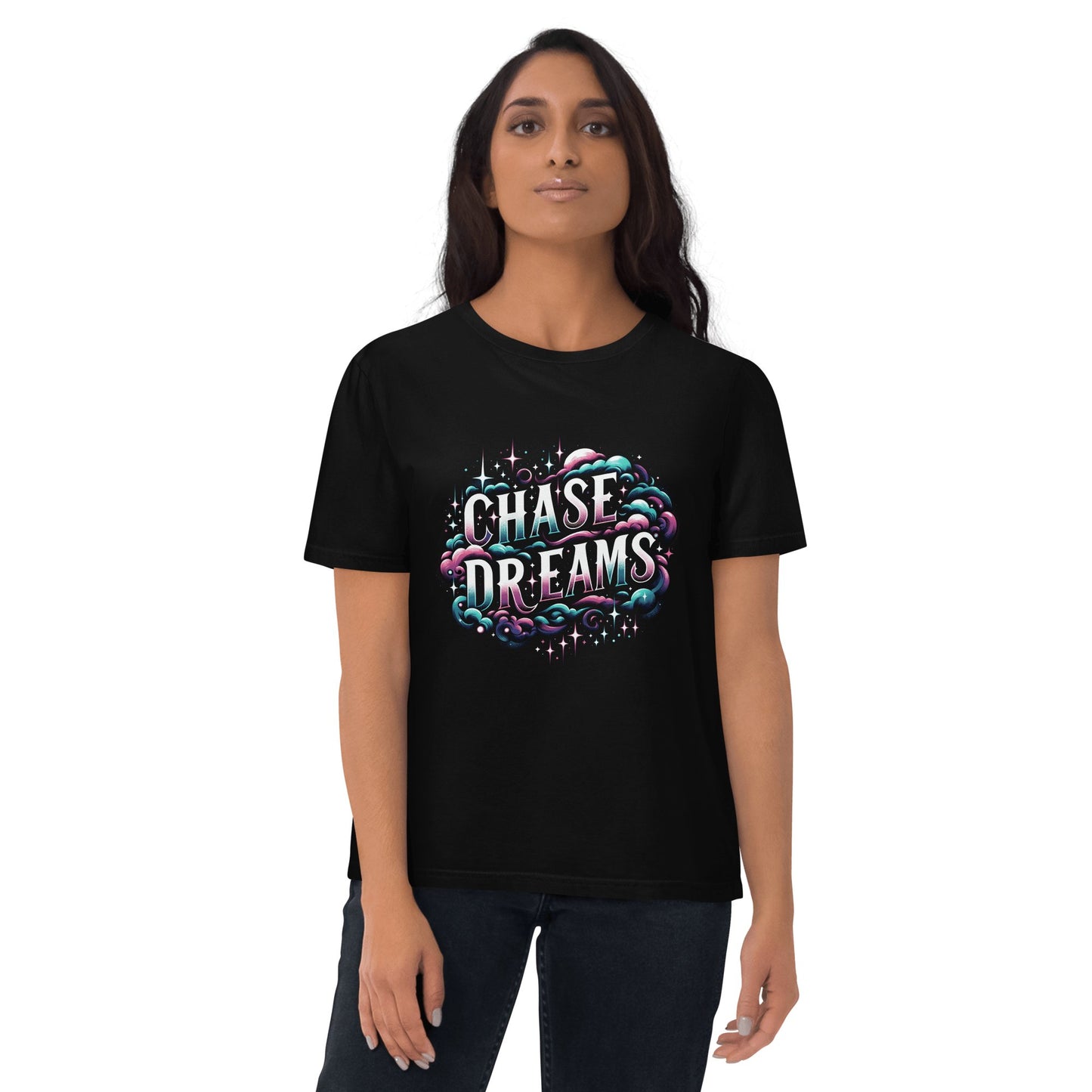 Unisex Bio Baumwoll T-Shirt "Chase Dreams" - Artexio