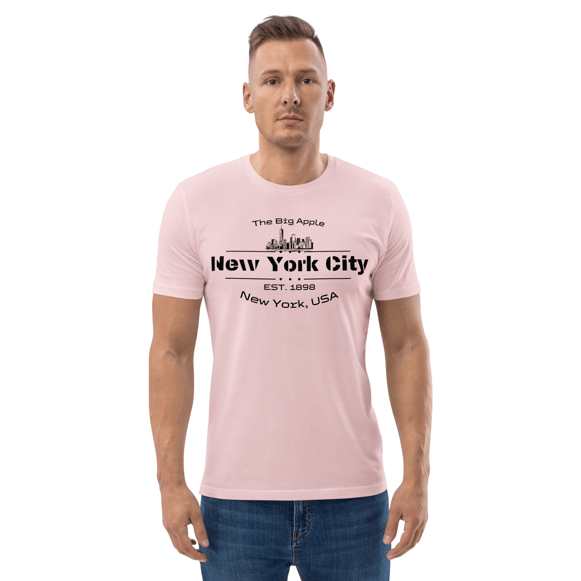 Unisex Bio Baumwoll T-Shirt "New York City" - Artexio