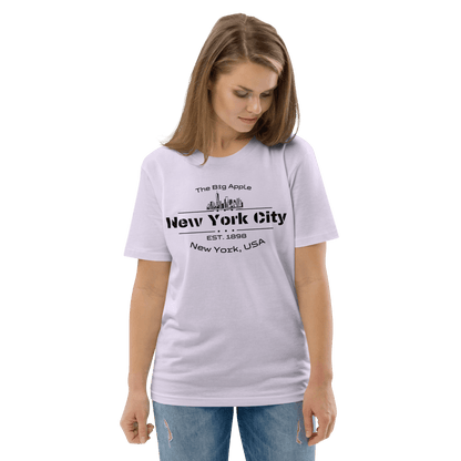 Unisex Bio Baumwoll T-Shirt "New York City" - Artexio