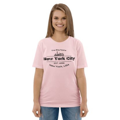 Unisex Bio Baumwoll T-Shirt "New York City" - Artexio