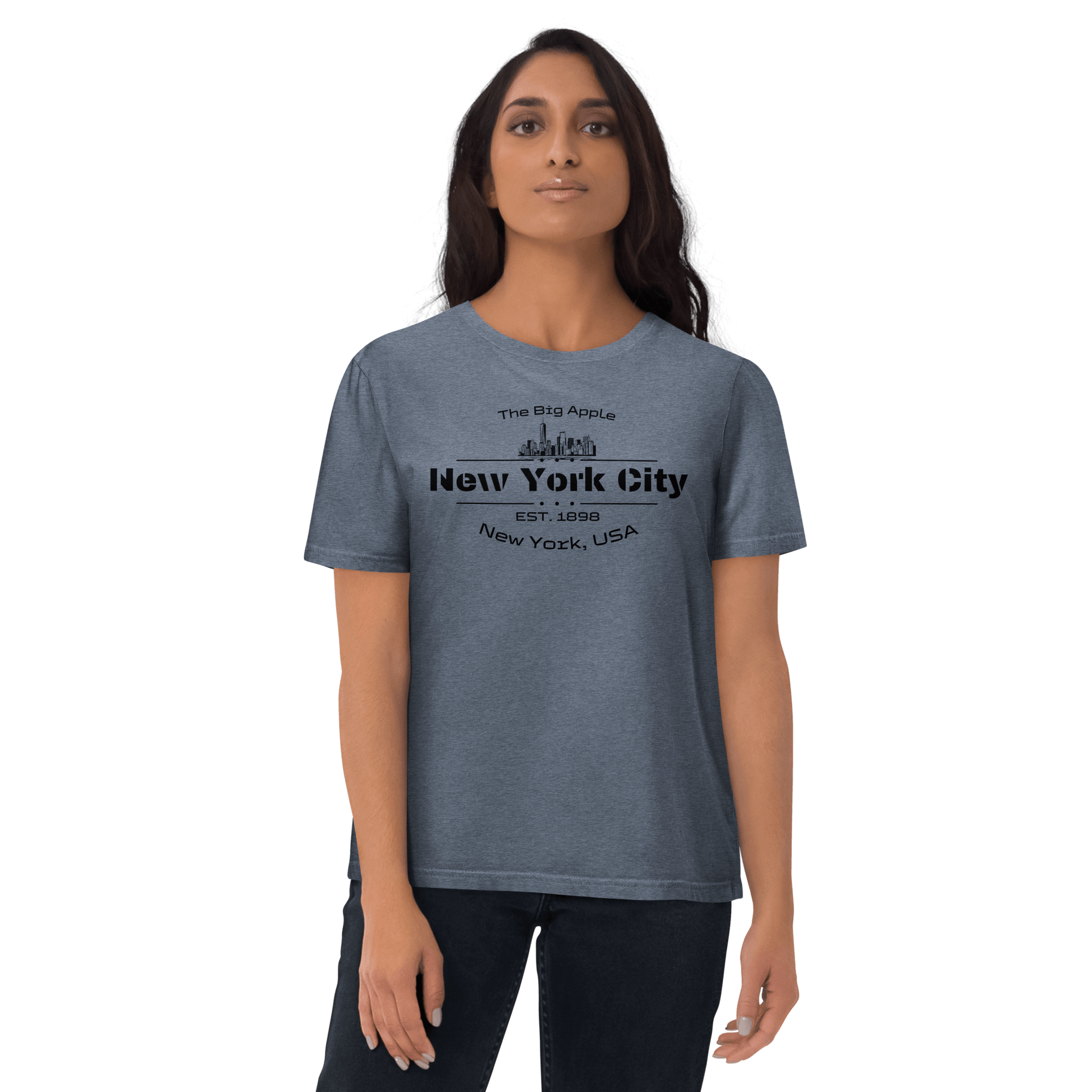 Unisex Bio Baumwoll T-Shirt "New York City" - Artexio