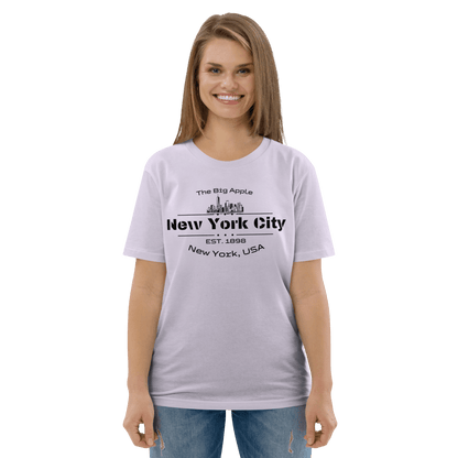 Unisex Bio Baumwoll T-Shirt "New York City" - Artexio