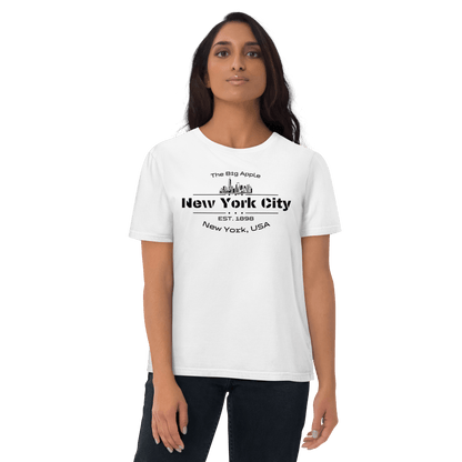 Unisex Bio Baumwoll T-Shirt "New York City" - Artexio