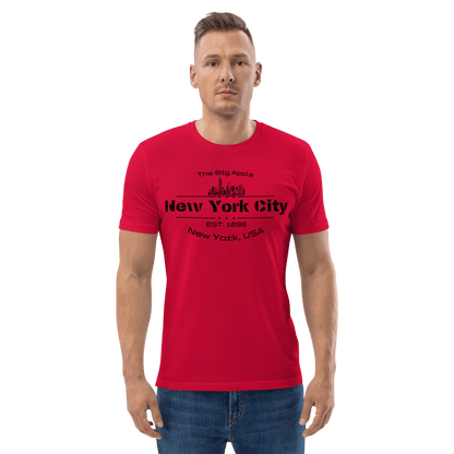 Unisex Bio Baumwoll T-Shirt "New York City" - Artexio