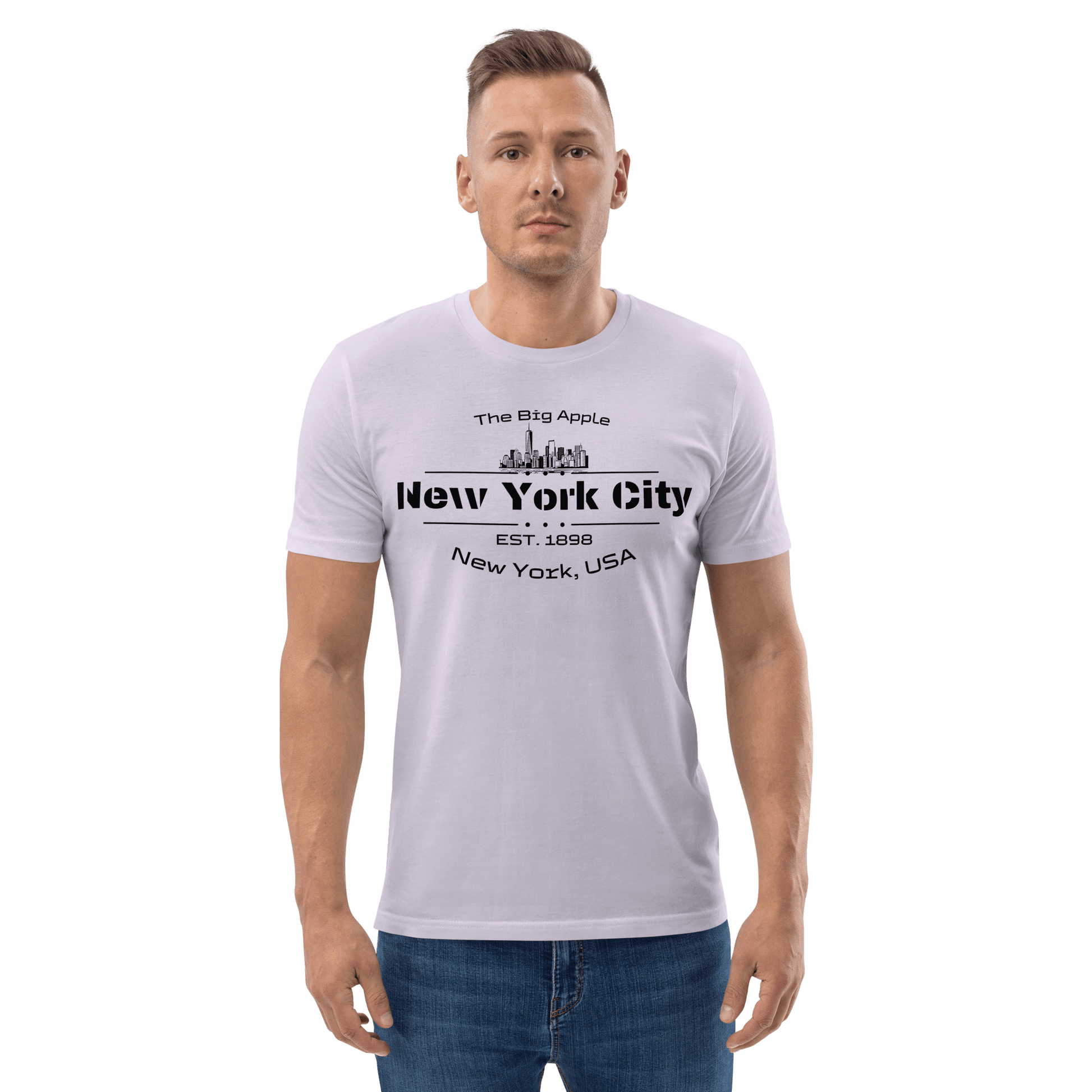 Unisex Bio Baumwoll T-Shirt "New York City" - Artexio