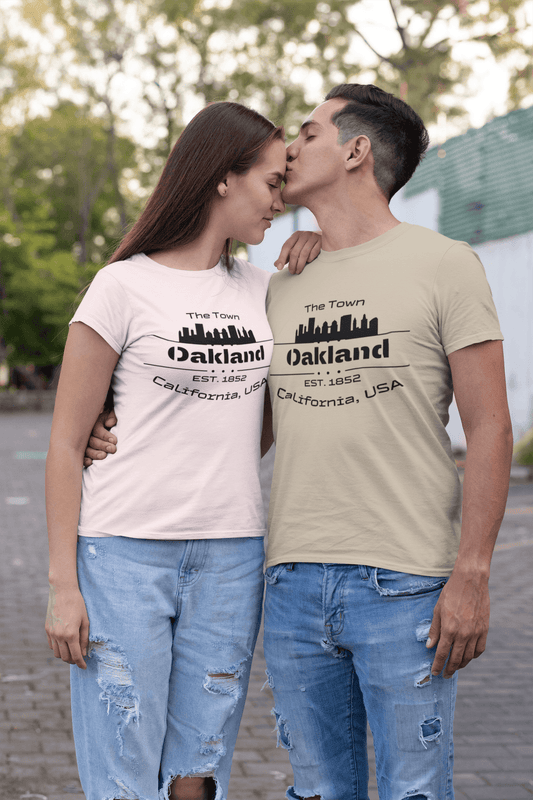 Unisex Bio Baumwoll T-Shirt "Oakland" - Artexio