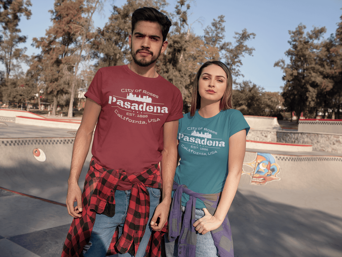 Unisex Bio Baumwoll T-Shirt "Pasadena" - Artexio