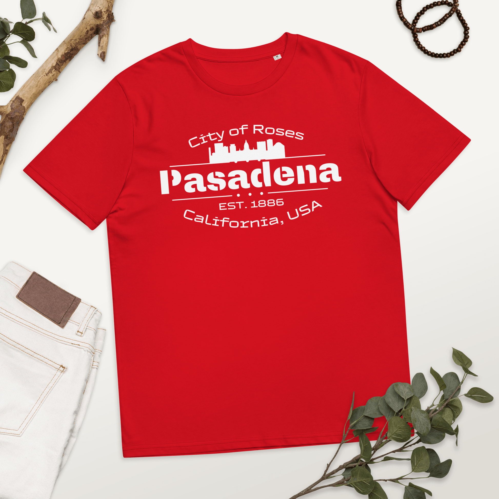 Unisex Bio Baumwoll T-Shirt "Pasadena" - Artexio