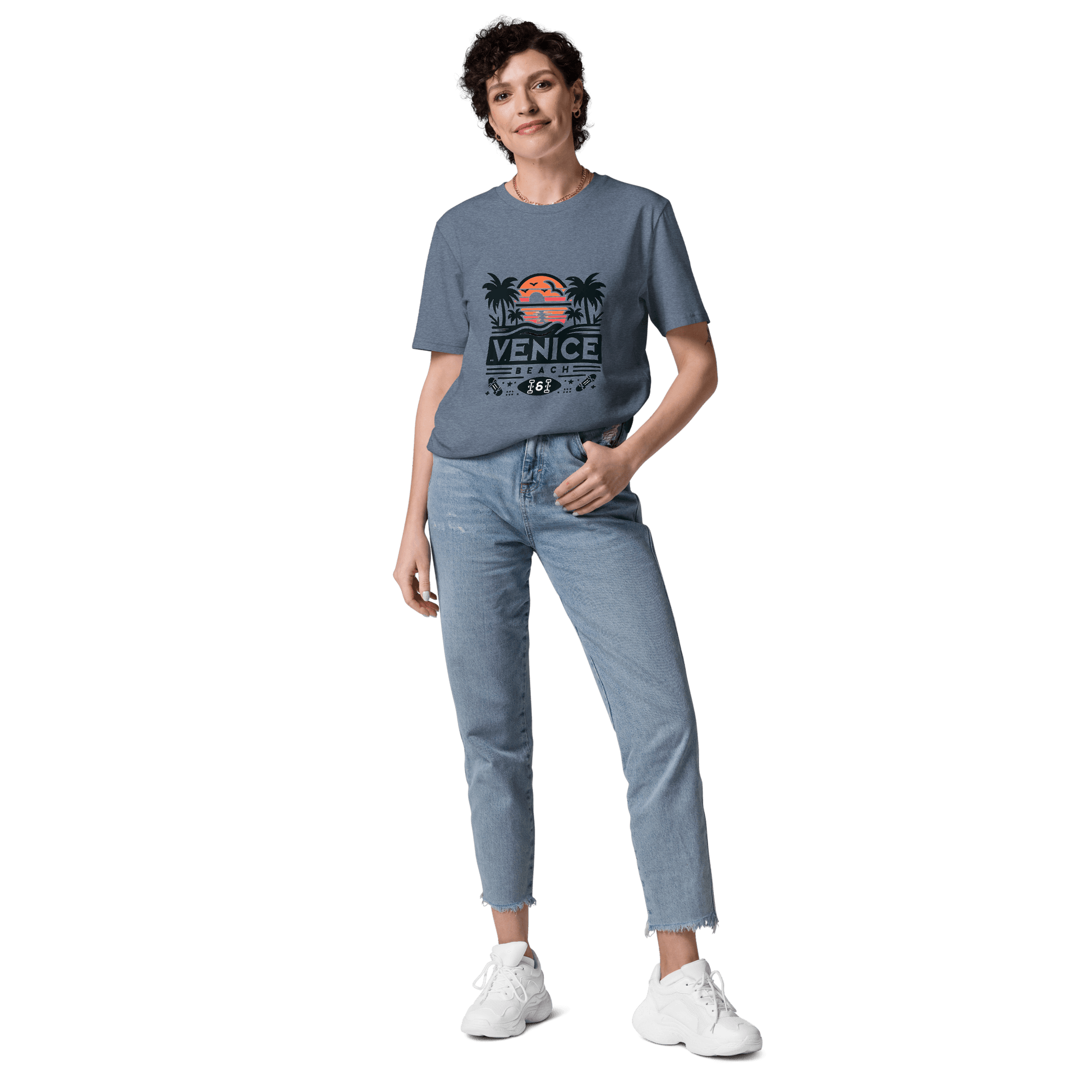 Unisex Bio Baumwoll T-Shirt "Venice Beach" - Artexio