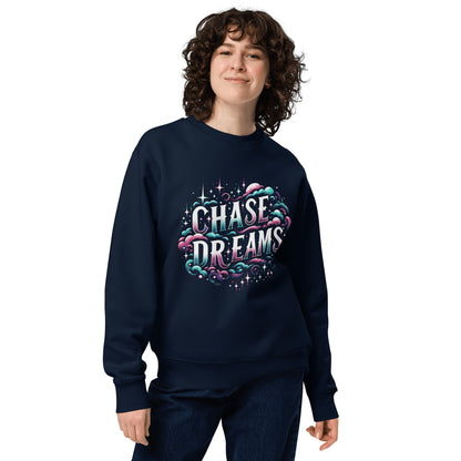 Unisex Bio Sweatshirt "Chase Dreams" - Artexio