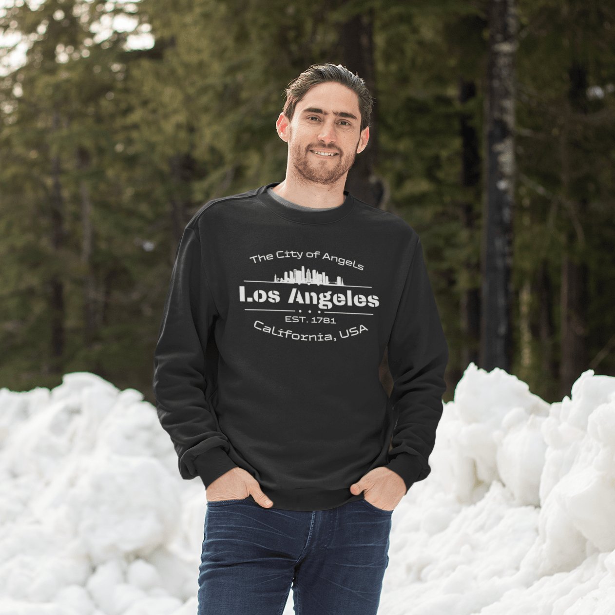 Unisex Bio Sweatshirt "Los Angeles" - Artexio