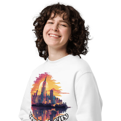 Unisex Bio Sweatshirt "New York City" - Artexio