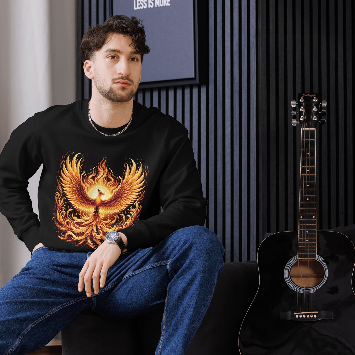 Unisex Bio Sweatshirt "Phoenix" - Artexio