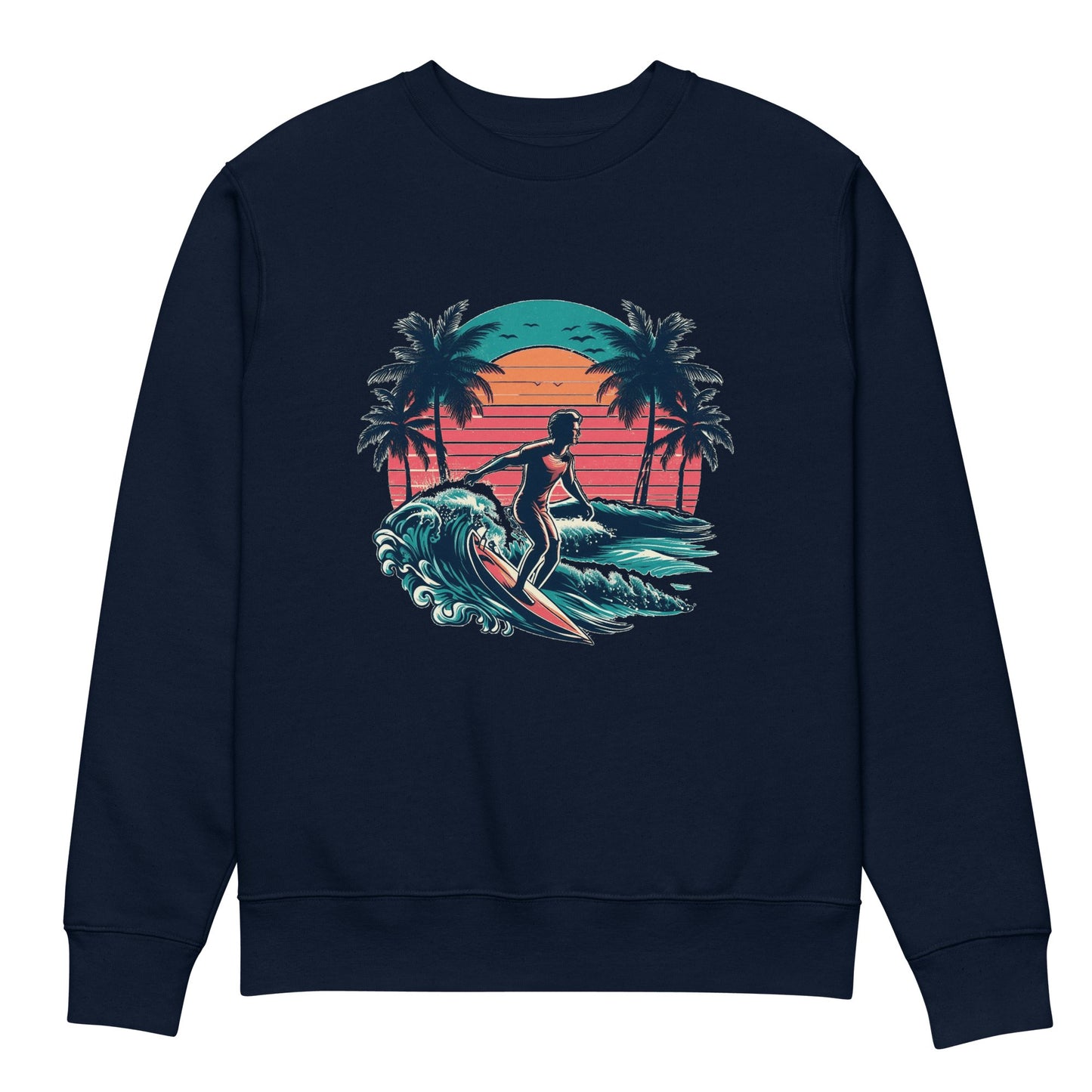 Unisex Bio Sweatshirt "Surfing" - Artexio