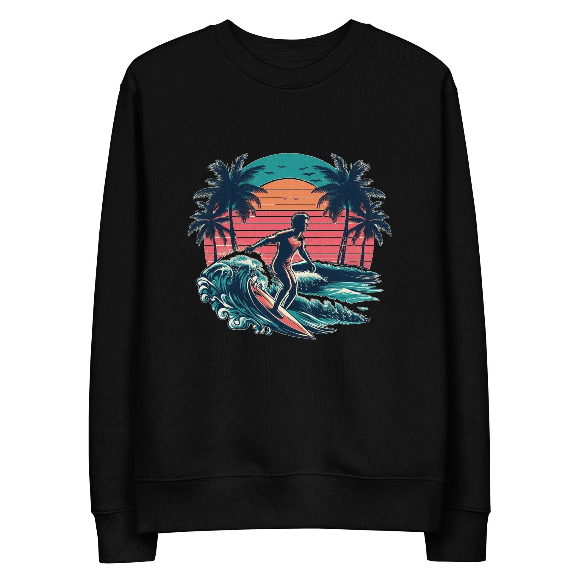 Unisex Bio Sweatshirt "Surfing" - Artexio