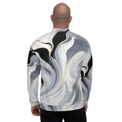 Unisex Bomberjacke "Ethereal Flow" - Artexio