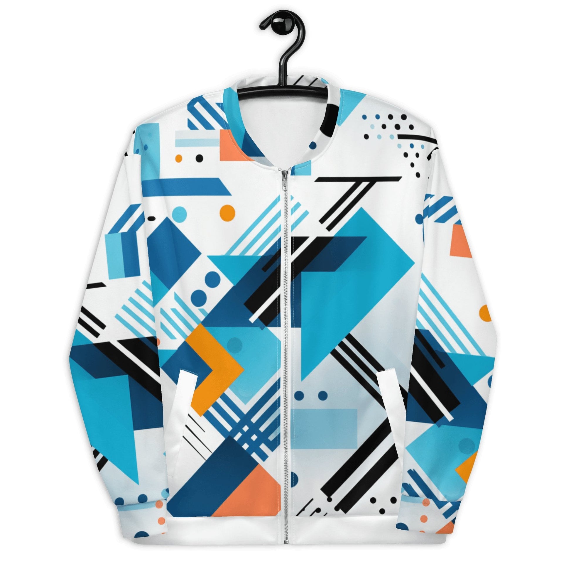 Unisex Bomberjacke "Geometric Harmony" - Artexio