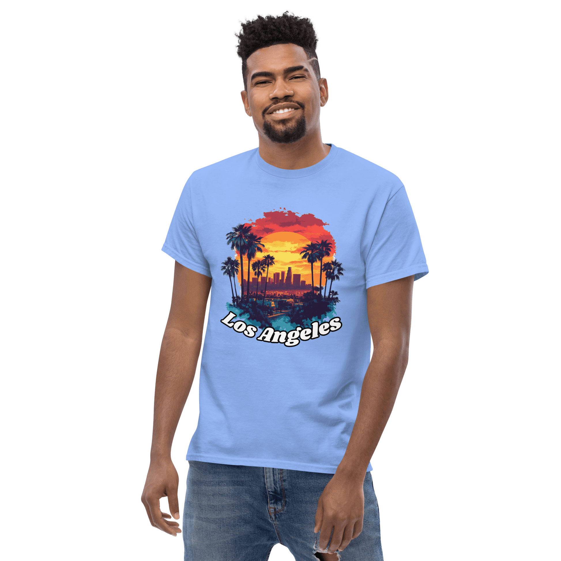 Klassisches Herren T-Shirt "Los Angeles" - Artexio