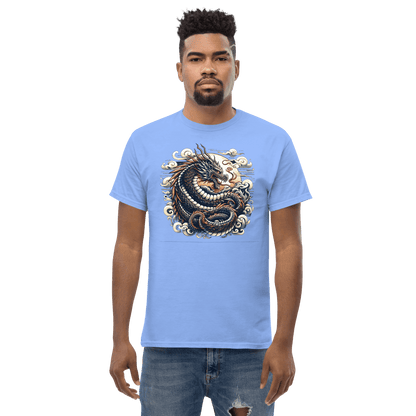 Klassisches Herren T-Shirt "Drache" - Artexio