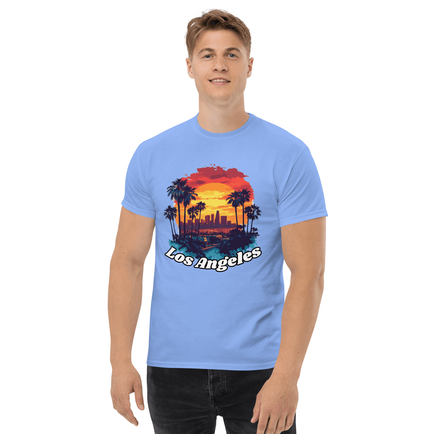 Klassisches Herren T-Shirt "Los Angeles" - Artexio