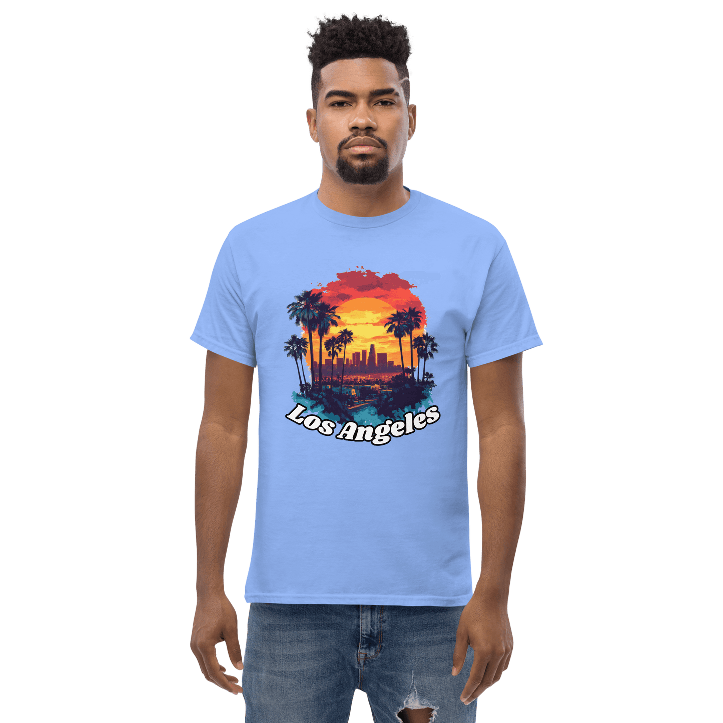 Klassisches Herren T-Shirt "Los Angeles" - Artexio