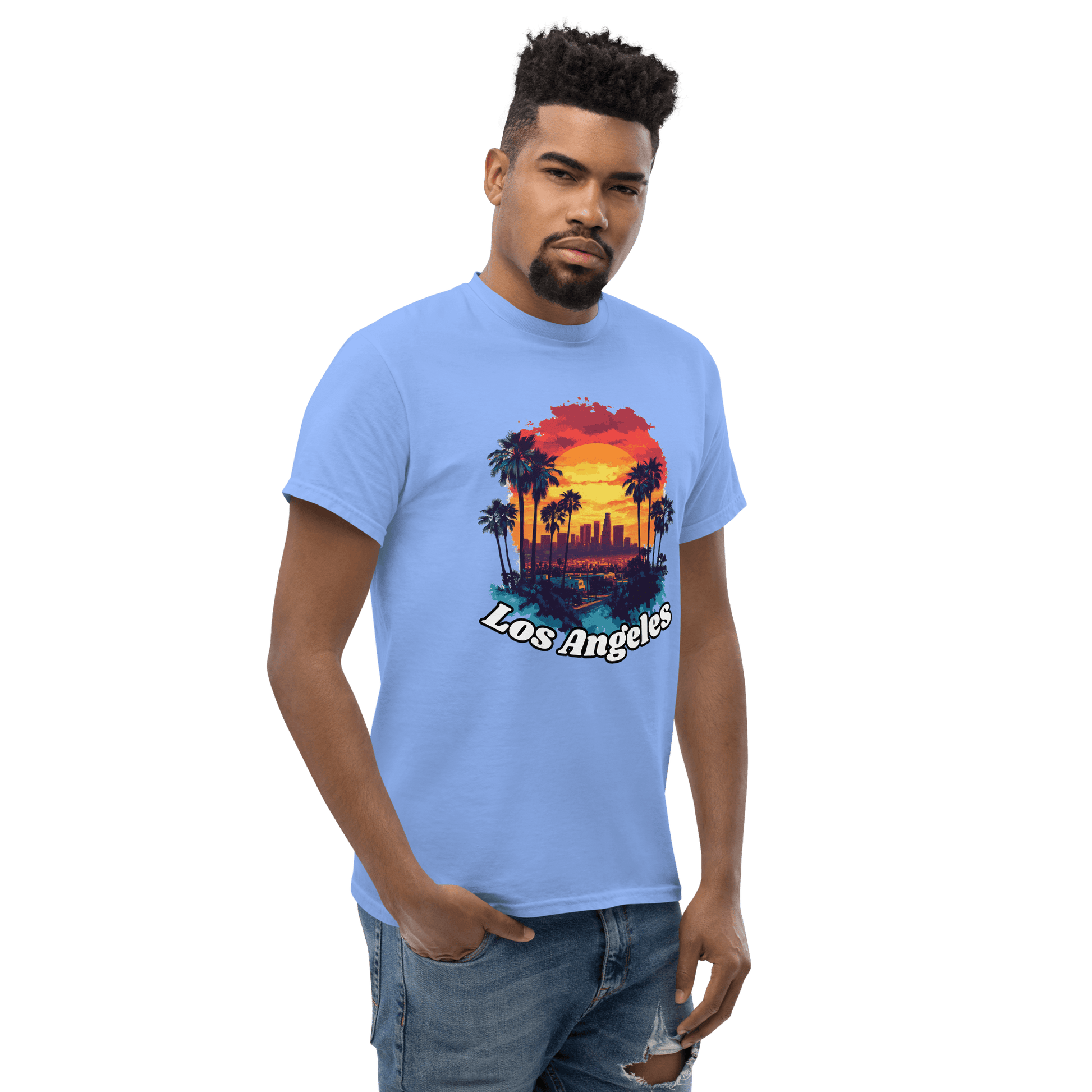 Klassisches Herren T-Shirt "Los Angeles" - Artexio