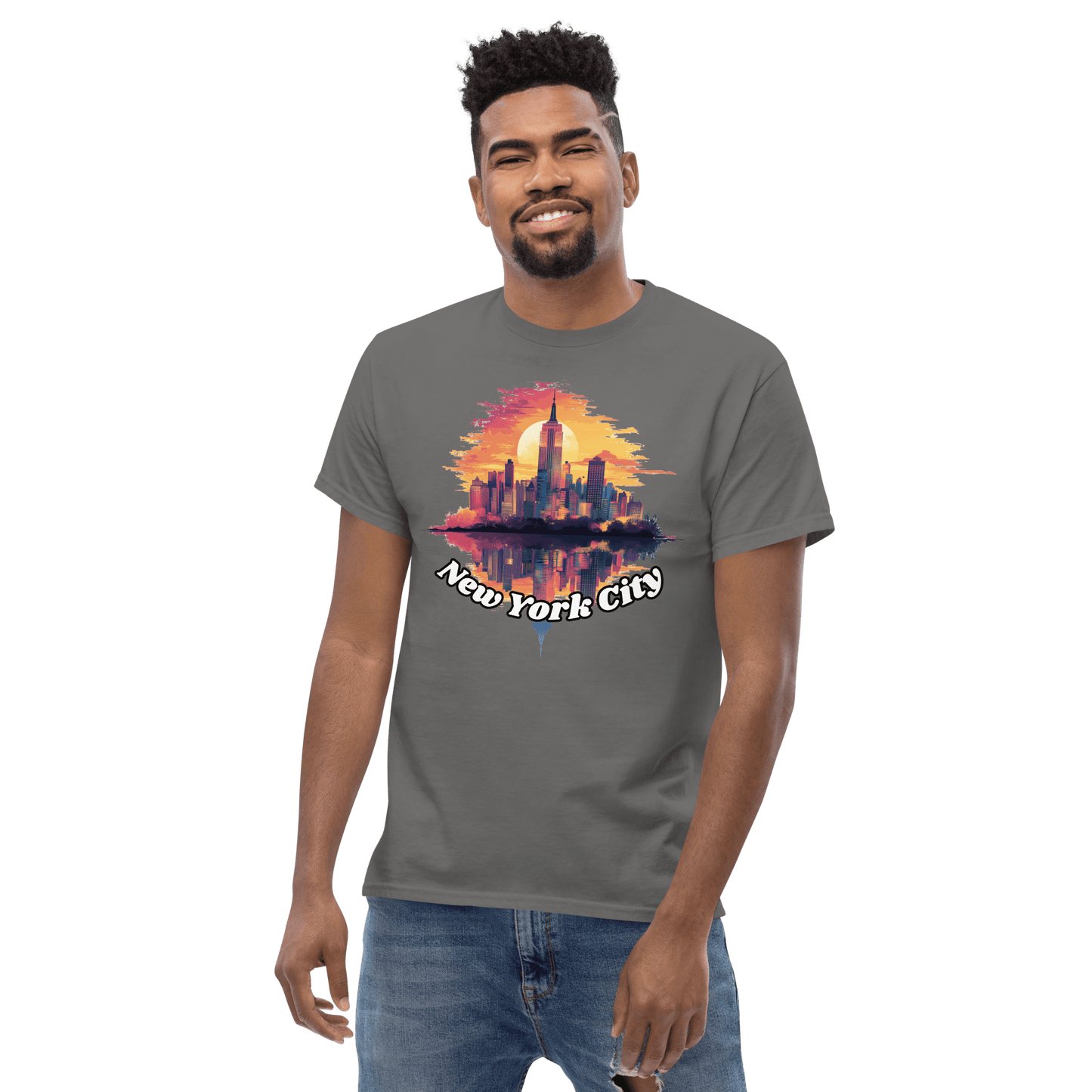 Klassisches Herren T-Shirt "New York City"