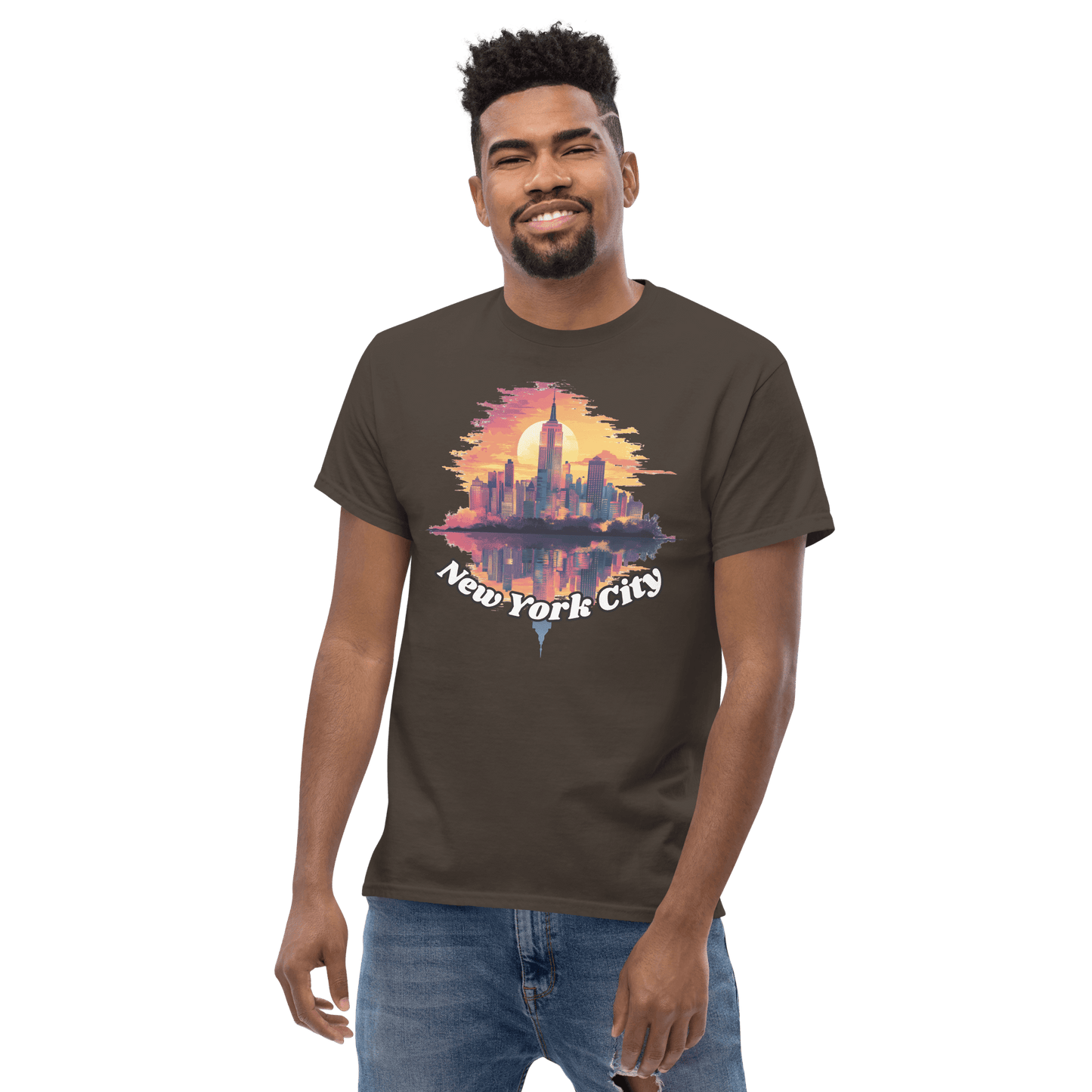 Klassisches Herren T-Shirt "New York City"