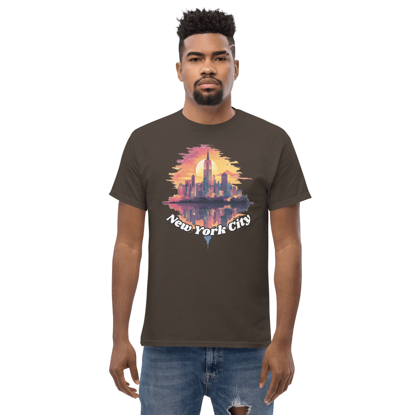 Klassisches Herren T-Shirt "New York City"