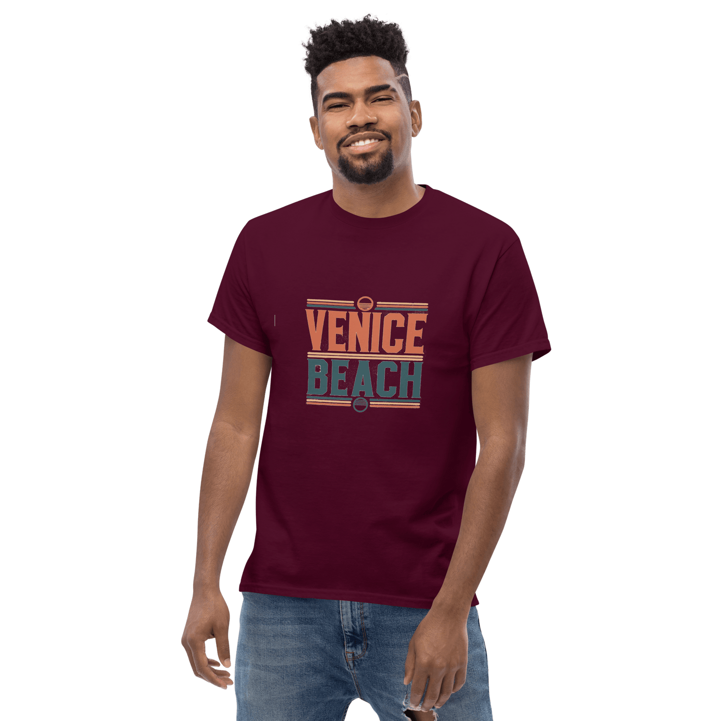 Klassisches Herren T-Shirt "Venice Beach"