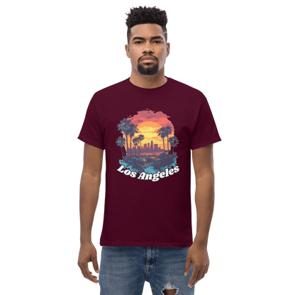 Klassisches Herren T-Shirt "Los Angeles" - Artexio