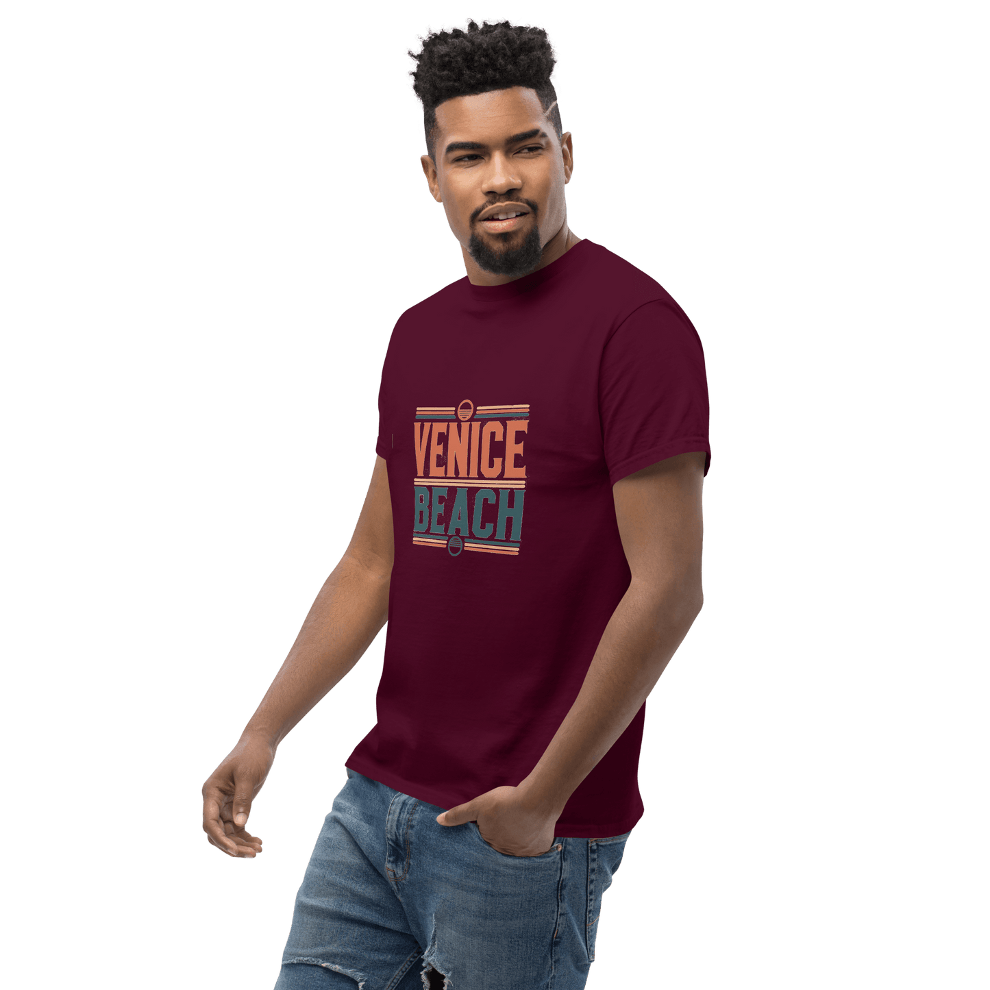 Klassisches Herren T-Shirt "Venice Beach"