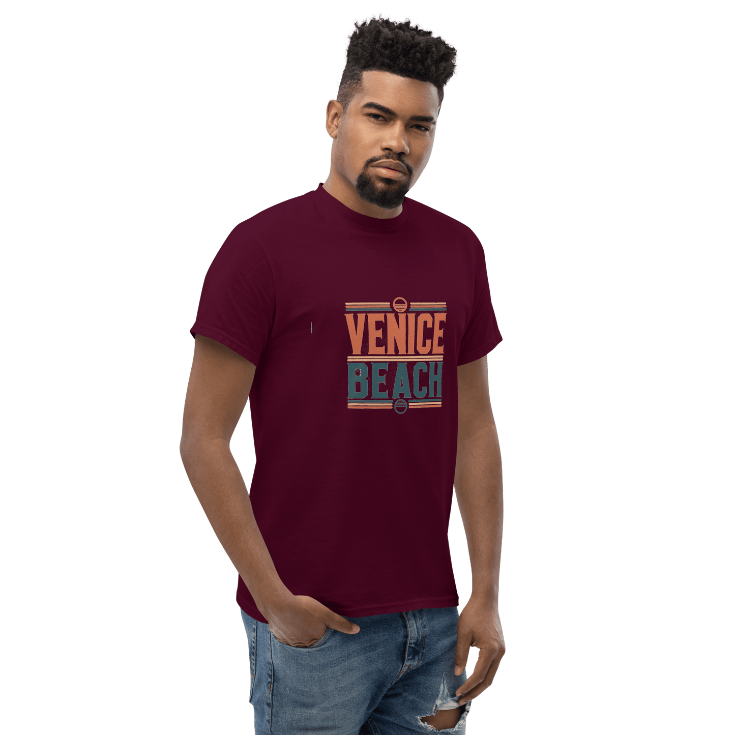 Klassisches Herren T-Shirt "Venice Beach"