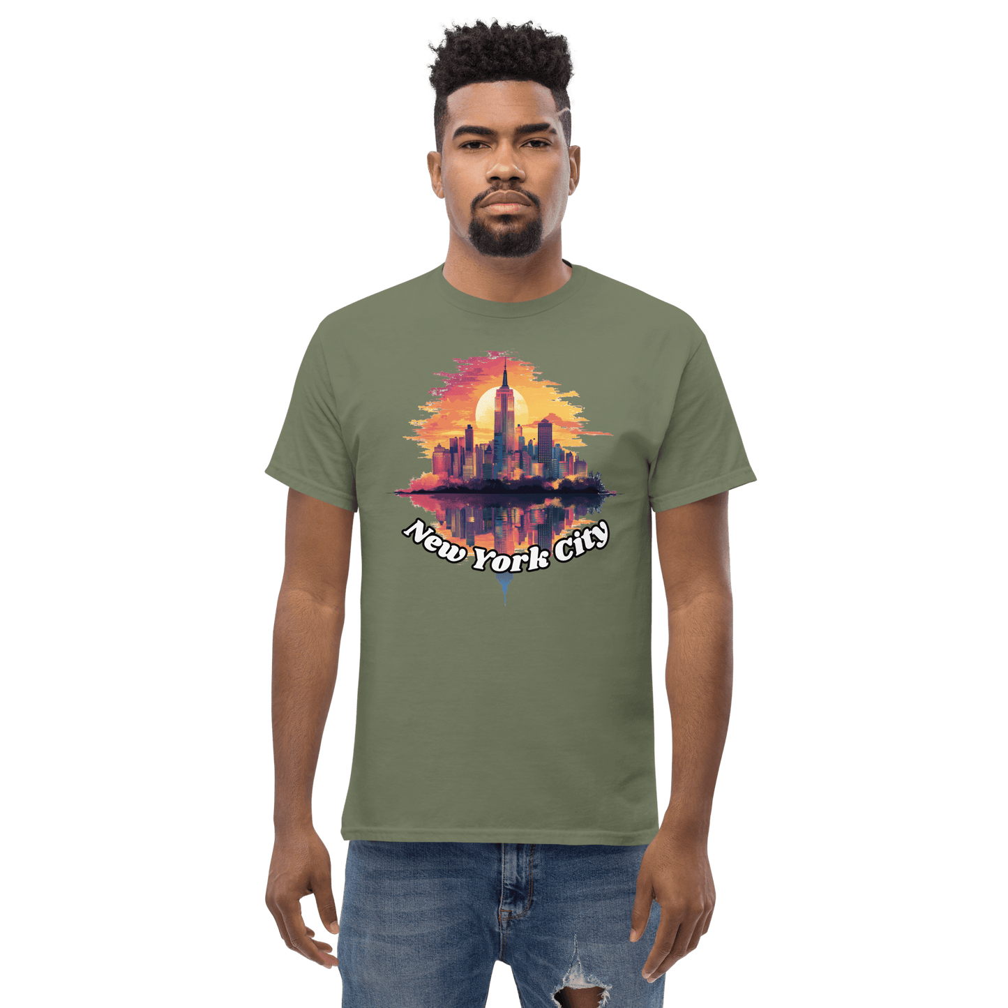 Klassisches Herren T-Shirt "New York City"