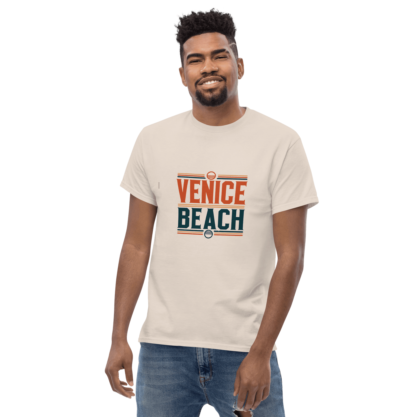 Klassisches Herren T-Shirt "Venice Beach"