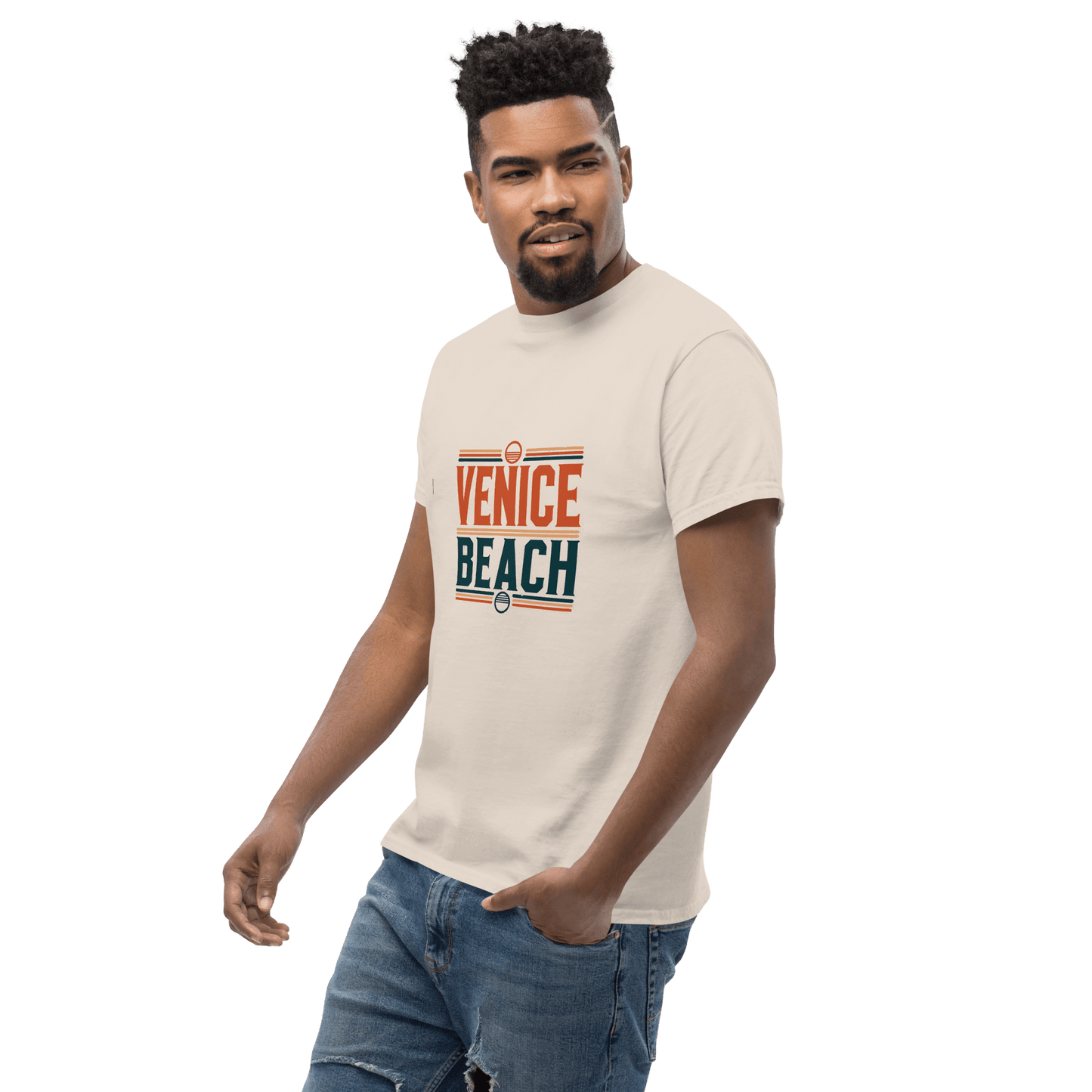 Klassisches Herren T-Shirt "Venice Beach"