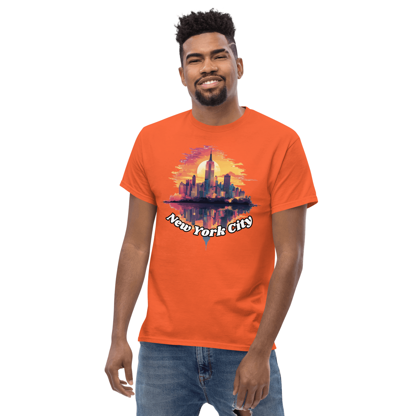 Klassisches Herren T-Shirt "New York City"