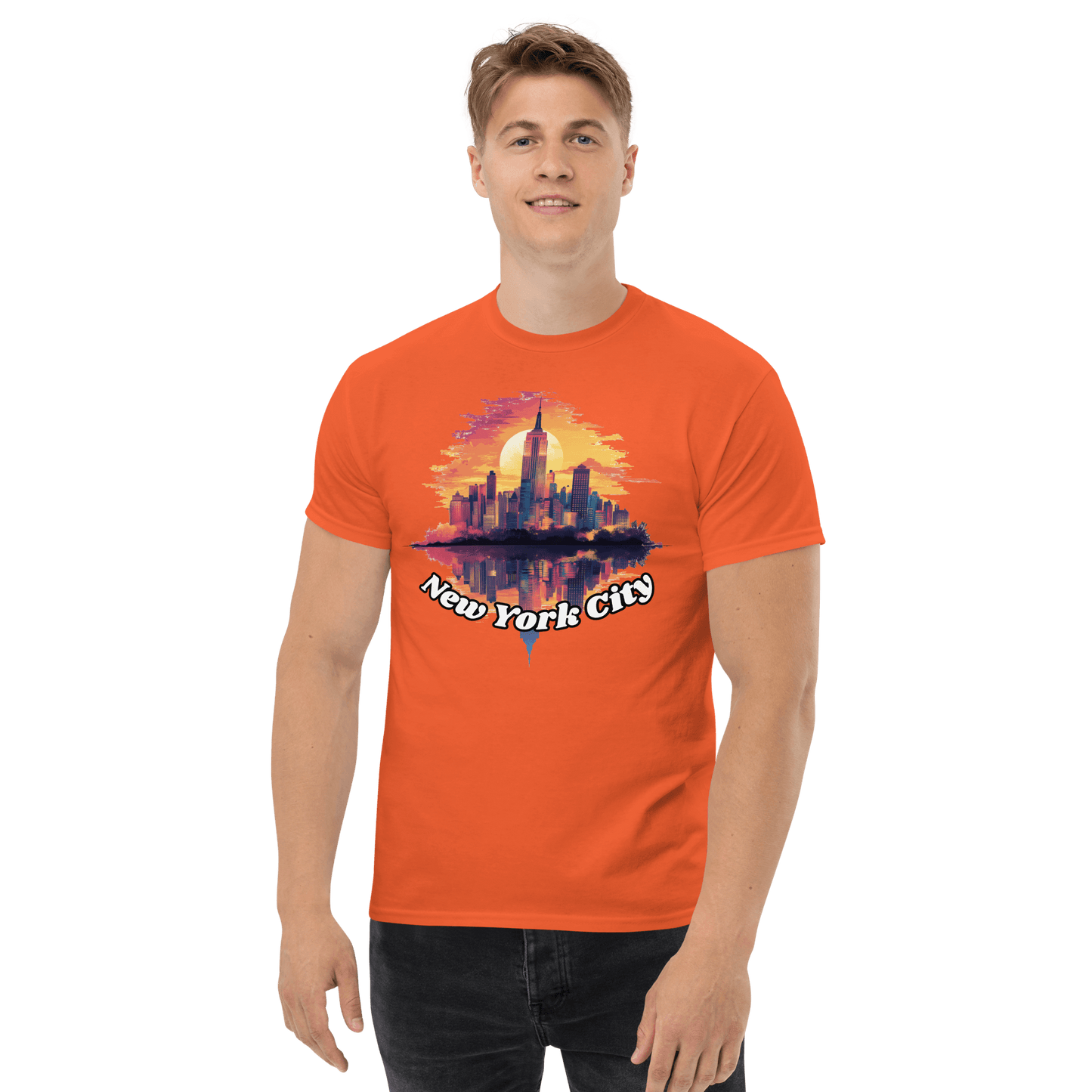 Klassisches Herren T-Shirt "New York City"